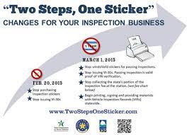 two steps one sticker changes