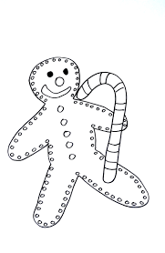 I decided instead of snacking on christmas treats, i would draw up some christmas treats. Gingerbread Man Christmas Coloring Pages For Kids To Print Color