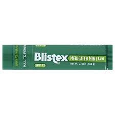 blistex cated lip balm stick spf 15
