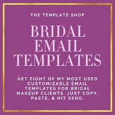 bridal makeup artist business email