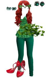 diy easy poison ivy costume style