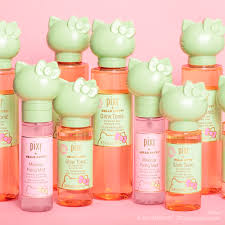 all the pixi x o kitty beauty items