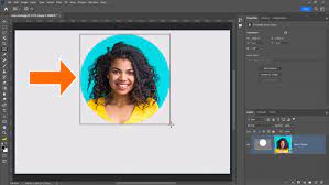 how to crop in a circle in photo