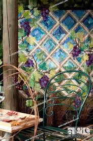 Trellis Pergola Quilt Wall Hanging Tile