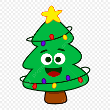 cute christmas tree clipart transpa
