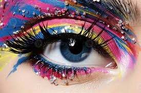 high fashion eye makeup beautiful