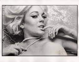 Lindsay Lohan with diamonds, from Lindsay Lohan as Marilyn Monroe in 