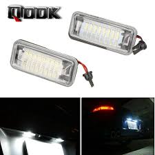 Qook 2piece Exact Fit Can Bus 24 Smd Led License Plate Light