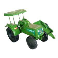 green plastic kids john deere tractor