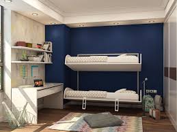Simple Bunk Twin Murphy Wall Bed