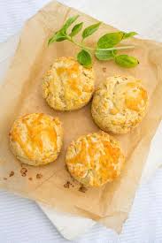 light and fluffy cheese scones without