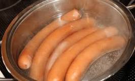 What happens if you boil sausage too long?