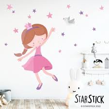 Wall Stickers For Girls Princess Girl