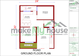 Buy 24x30 House Plan 24 By 30 Front