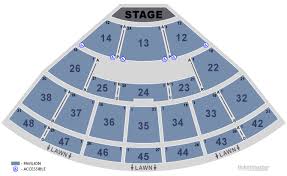 Blossom Music Center Cuyahoga Falls Oh Seating Chart View