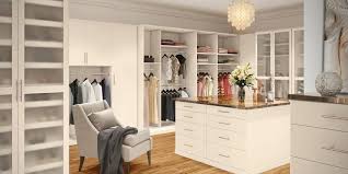 One option would be to have lots of shelves on two or three sides of the space. Design Your Own Closet With Custom Closets Organizer Systems