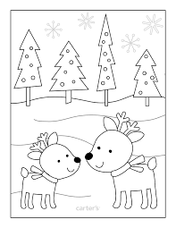 free christmas coloring pages on
