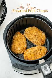 air fryer breaded pork chops recipe