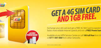 mtn uganda offers free 4g sim cards to