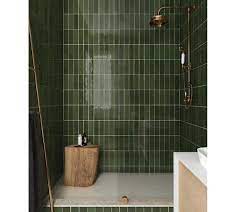 Create An Ont Olive Green Bathroom
