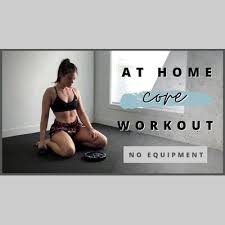 at home core workout for beginners
