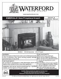 Emerald Gas Fireplace Insert Regency