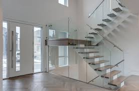 calgary interior glass handrail systems