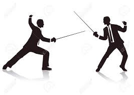 Fencing Duel Royalty Free Cliparts, Vectors, And Stock Illustration. Image  14799858.
