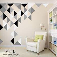 Triangle Wall Decals Easy No Paint L