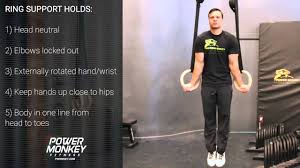 gymnastic rings workout 20 exercises