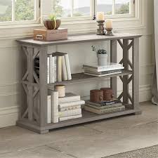 Homestead Console Table With Shelves In