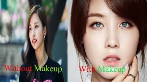 pop idols without makeup in 2017