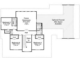 Country House Plan With 4 Bedrooms And