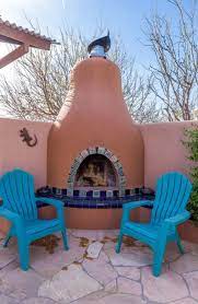 Outdoor Kiva Fireplace Diy Outdoor