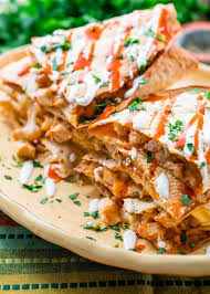 Starkist chicken creations buffalo style adds just the right amount of spice to make your quesadillas perfect. Buffalo Chicken Quesadillas Jo Cooks
