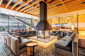 Hotel Fireplaces Shape Cozy Interiors