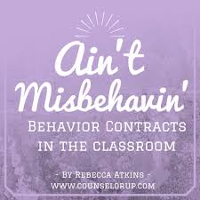 Aint Misbehavin Behavior Charts In The Classroom Minds
