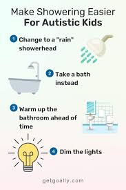 autism and showering how to help your