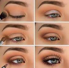 simple and beautiful eye makeup shadows
