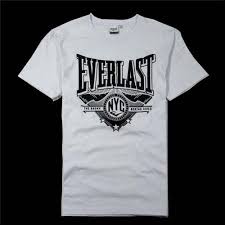 Everlast Men Training T Shirt Gym Boxing Short Sleeve T