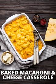 baked macaroni and cheese