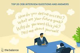 Top 20 Common Job Interview Questions And Answers
