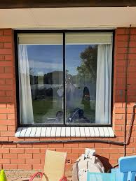 spray paint aluminium window frames