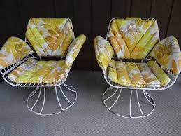 Homecrest Metal Swivel Patio Chairs