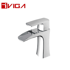 Shop bathroom sink faucets at the home depot. Waterfall Bathroom Sink Faucets Bathroom Vanity Faucets