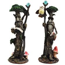 Tree Ent Sculptures Two Garden Wizard