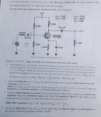 1 for the circuit below calculate the