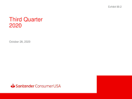 Santander consumer usa does refinancing in some cases. Santander Consumer Usa Holdings Inc 2020 Q3 Results Earnings Call Presentation Nyse Sc Seeking Alpha