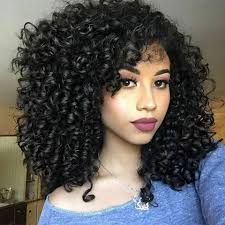 This is very much true if you want to have curly hair. Women Fashion Synthetic Long Afro Kinky Wavy Curly Wigs Black Hair Full Wigs 6660962562202 Ebay