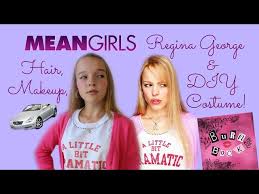 mean s regina george makeup hair